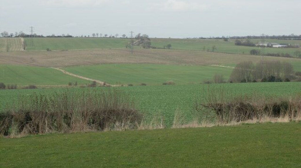 View from The Tollemache Arms Car Park.