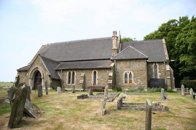 Holy Trinity Church, Hagworthingham, Lincolnshire, England. Norman and Early English origins and a drastic restoration by James Fowler in 1859.