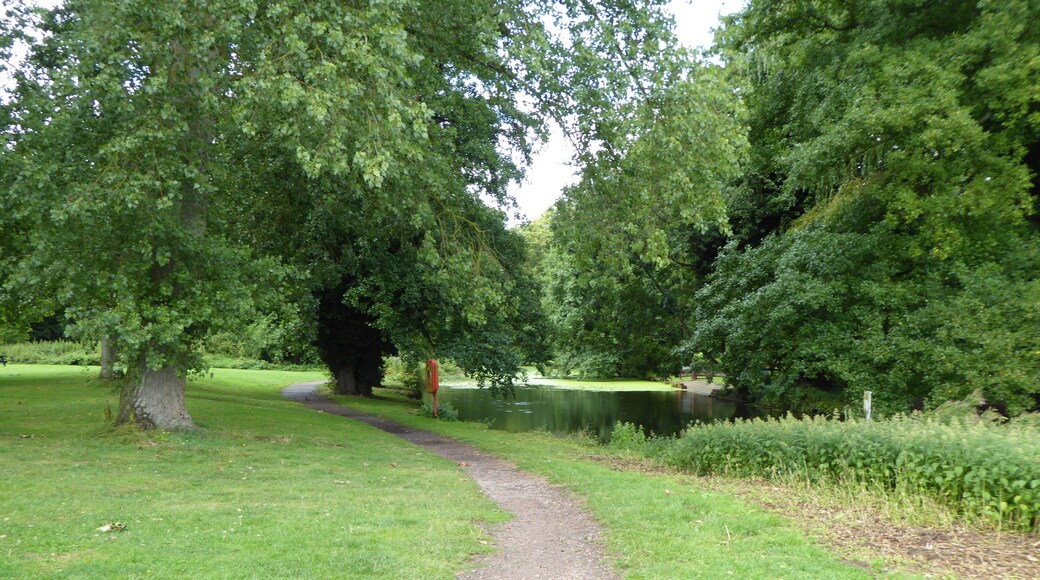 The Riverside Walk in Hadleigh, Suffolk, is a Local Nature Reserve on the west bank of the River Brett.