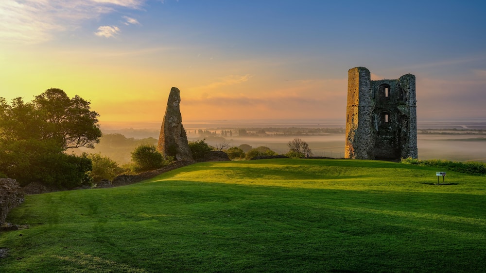 Hadleigh Castle in Essex the UK