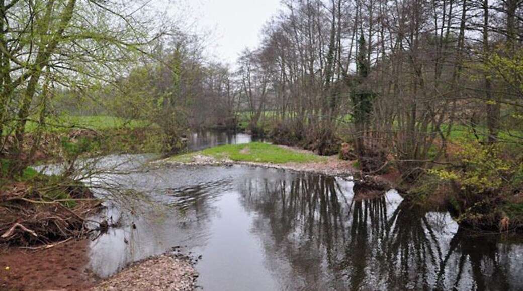 River Monnow As seen from the footbridge.