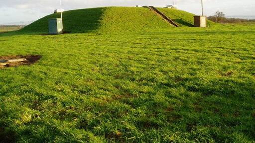 Knockin Heath reservoir Severn Trent service reservoir at Knockin Heath.