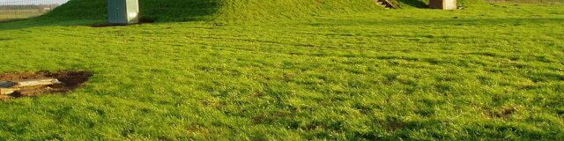 Knockin Heath reservoir Severn Trent service reservoir at Knockin Heath.