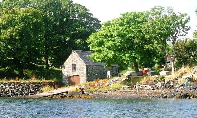 Greshornish House Boathouse and Slipway