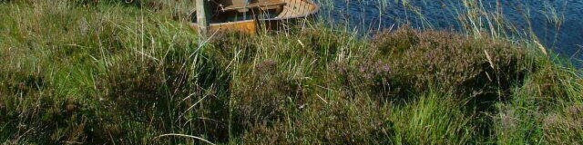 Lon na Stapaig. This Lochan is west of Greshornish Hotel