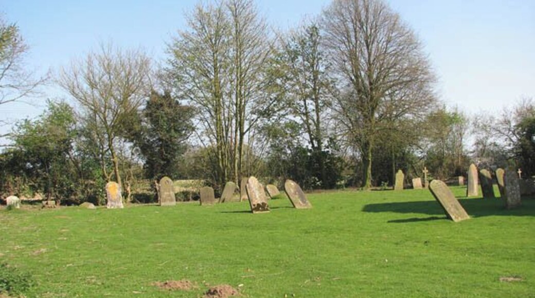 All Saints Church - churchyard. See > 1263810 for a view of the church.