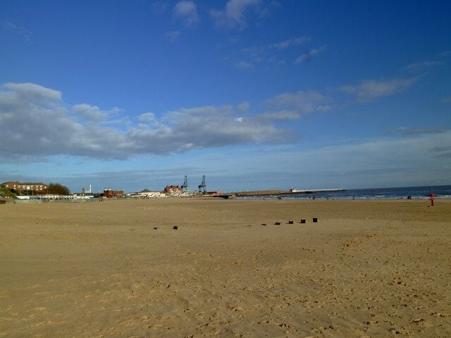 Outer Harbour Taken looking northwards from Gorleston beach