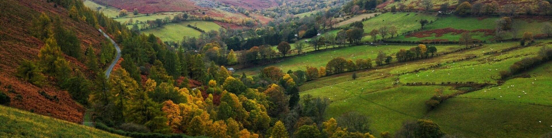 Stunning scenery so close to the A5 with very little effort
