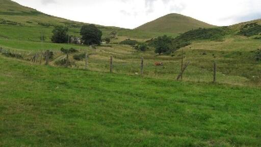 Glenfoot Cattery, Glen Devon. In the Ochil Hills. As seen from Glendevon Youth Hostel.