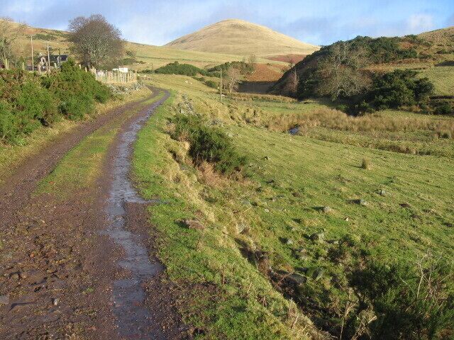 Track near Glenfoot