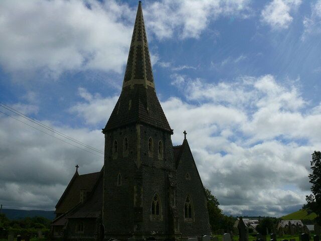 Bochrwyd / Boughrood Yr Eglwys yn Bochrwyd /The Church in Boughrood