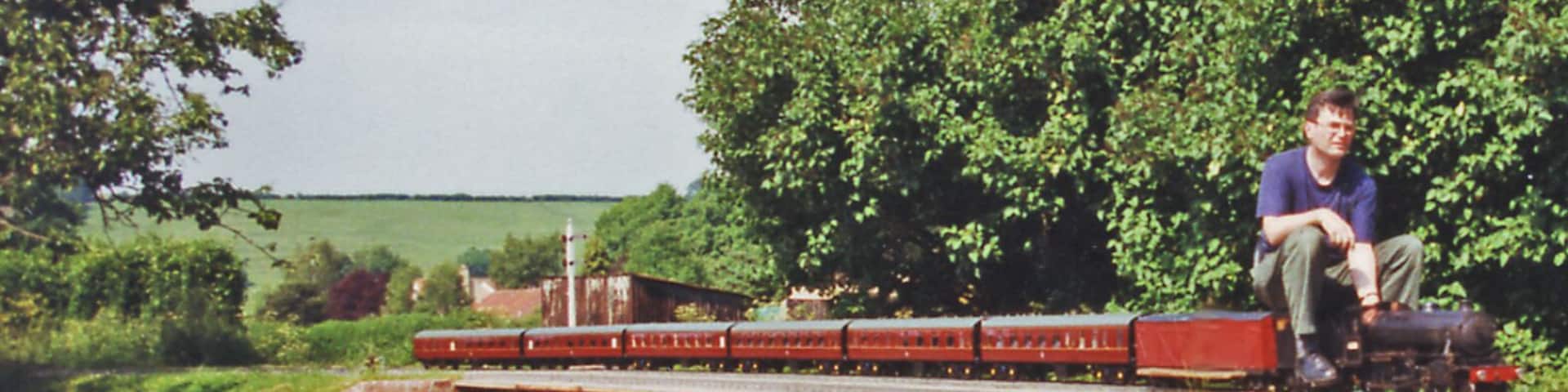 Ryedale Model Railway, Gilling East. 'Underneath' one of the members of the Ryedale Model Railway Society is a fine replica of an LNER Thompson K1 2-6-0.