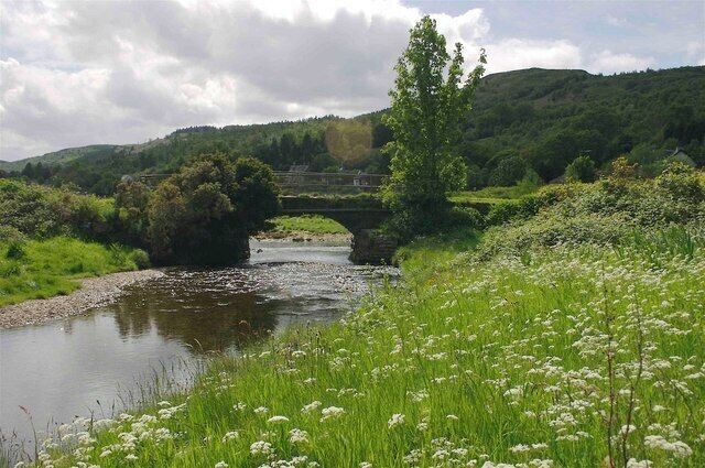 Garelochhead Bridge over Stream View of a Bridge over a stream in Garelochhead