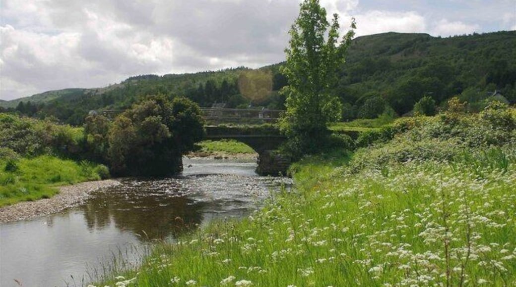 Garelochhead Bridge over Stream View of a Bridge over a stream in Garelochhead
