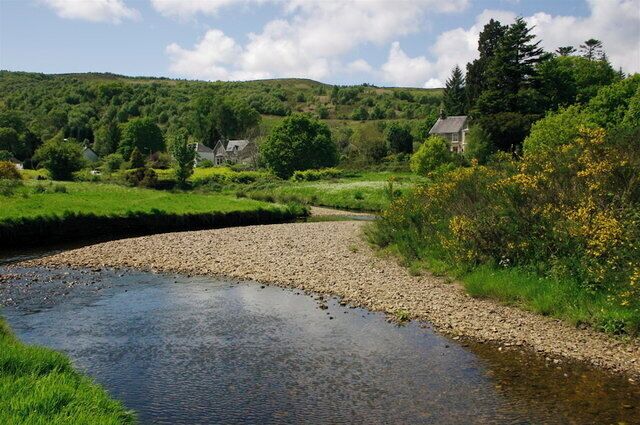 River Scene View of the river towards the Gare Loch