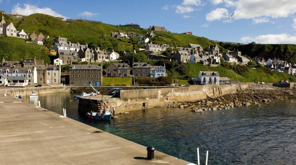 Gardenstown Harbour Scotland
