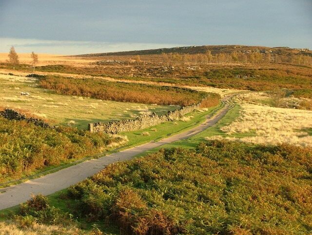 An autumn scene at Froggatt Edge Taken at the top of Froggatt Edge.