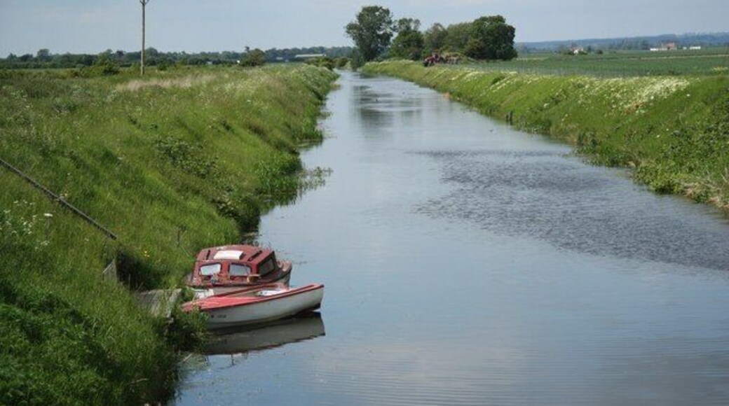 Medlam Drain View north from Frithville