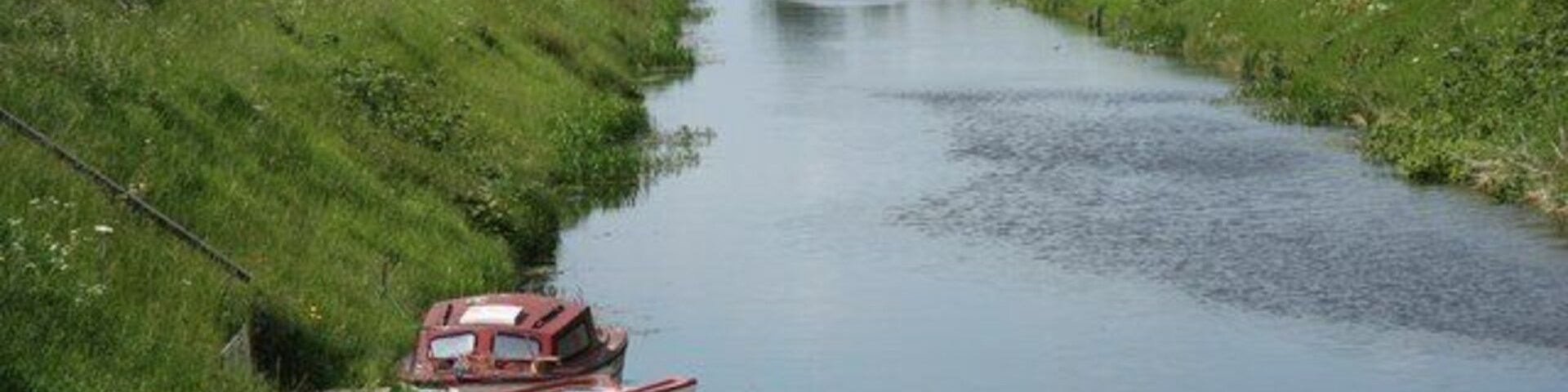 Medlam Drain View north from Frithville