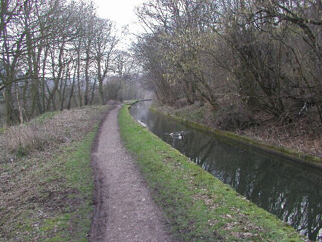 The Caldon Canal. Just north west of Froghall.