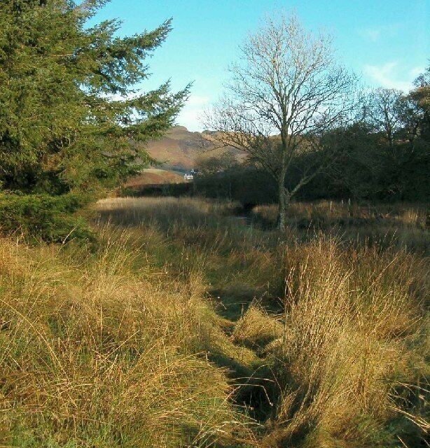 Ford River Valley. Looking NNE towards Torran.
