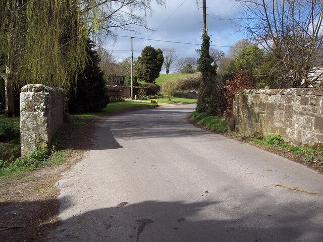 Piper's Mill Bridge The bridge crosses the Fontmell Brook.