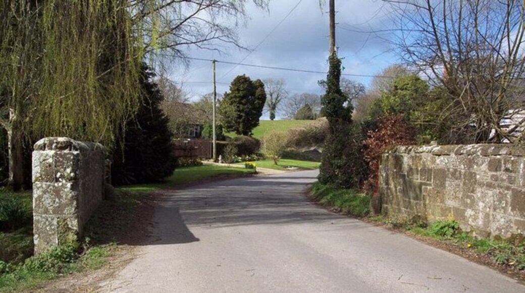 Piper's Mill Bridge The bridge crosses the Fontmell Brook.