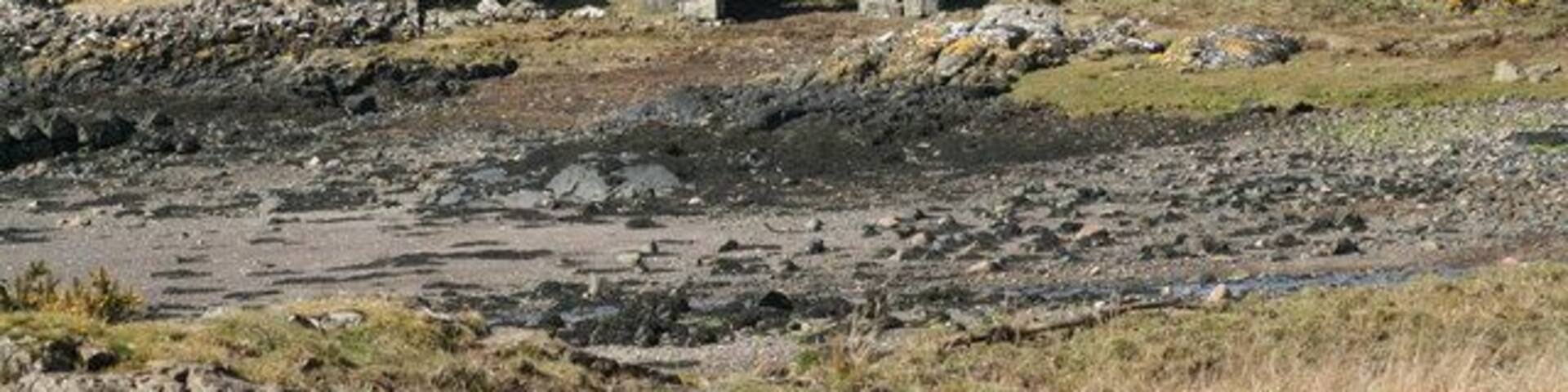 Ruined Boathouse near Fiunary Farm Dating from the early 19th century, this is one of several similar structures in the area.