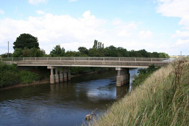 Clamp Gate Bridge Over Hobhole Drain near Fishtoft