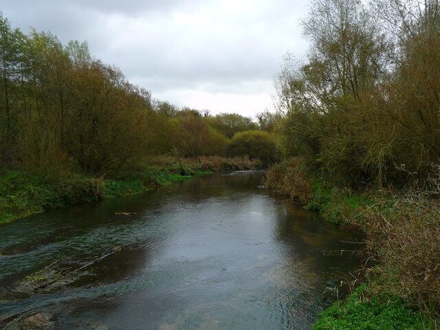 Milston - The River Avon The River Avon at Milson.
