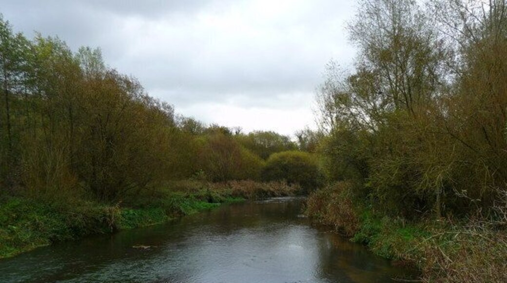 Milston - The River Avon The River Avon at Milson.