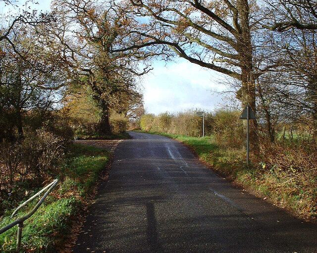 Turning for Boames lane off Skinners Green Lane. Turning for Boames lane off Skinners Green Lane