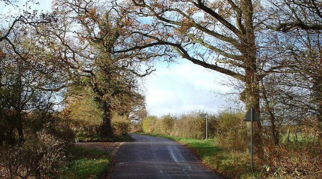Turning for Boames lane off Skinners Green Lane. Turning for Boames lane off Skinners Green Lane