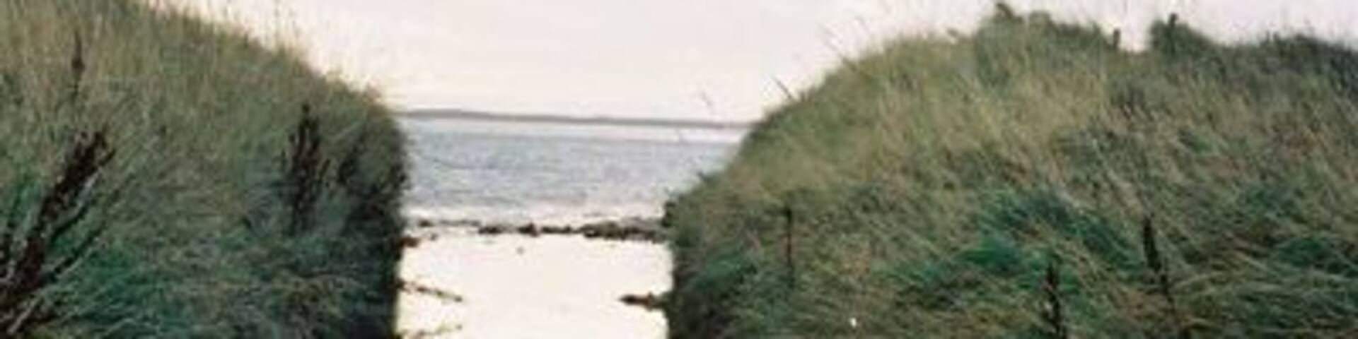 Burn emptying into North Sea, near Embo