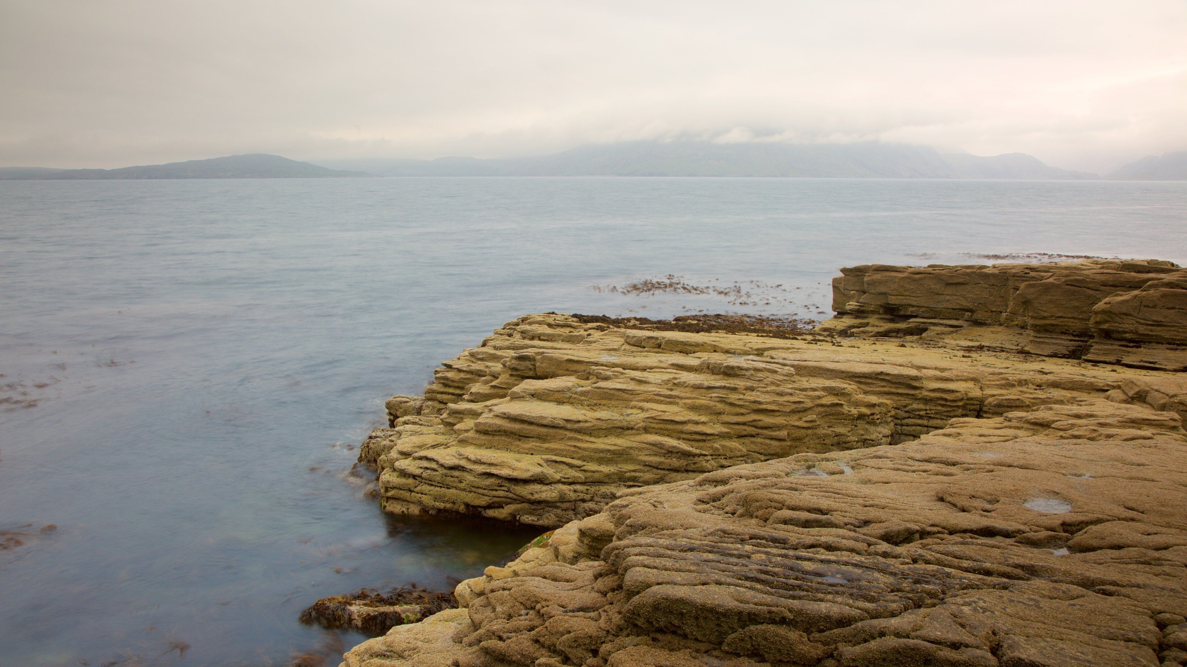 Isle of Skye featuring rocky coastline
