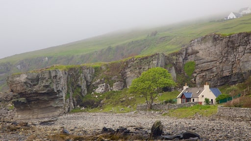 Elgol which includes rugged coastline, tranquil scenes and a house