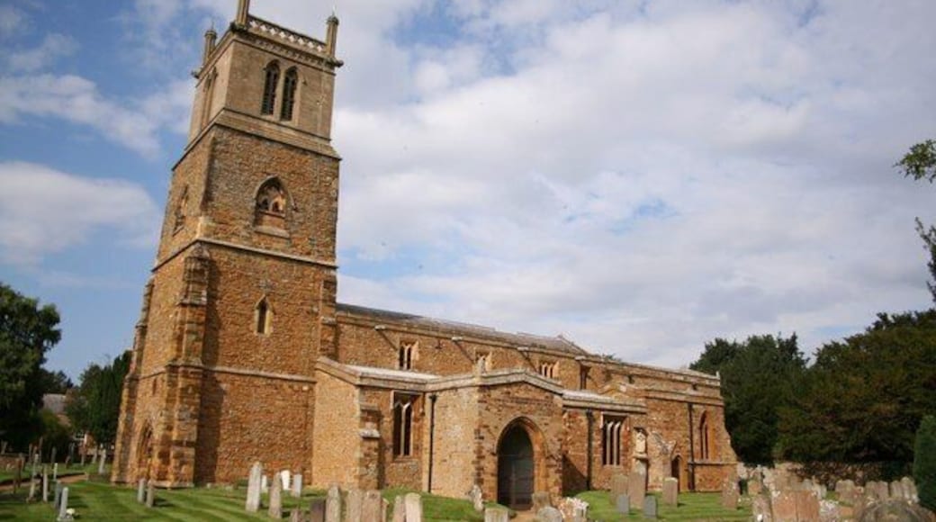 St.Mary Magdalene's church Largely 13th and 14th century ironstone church
