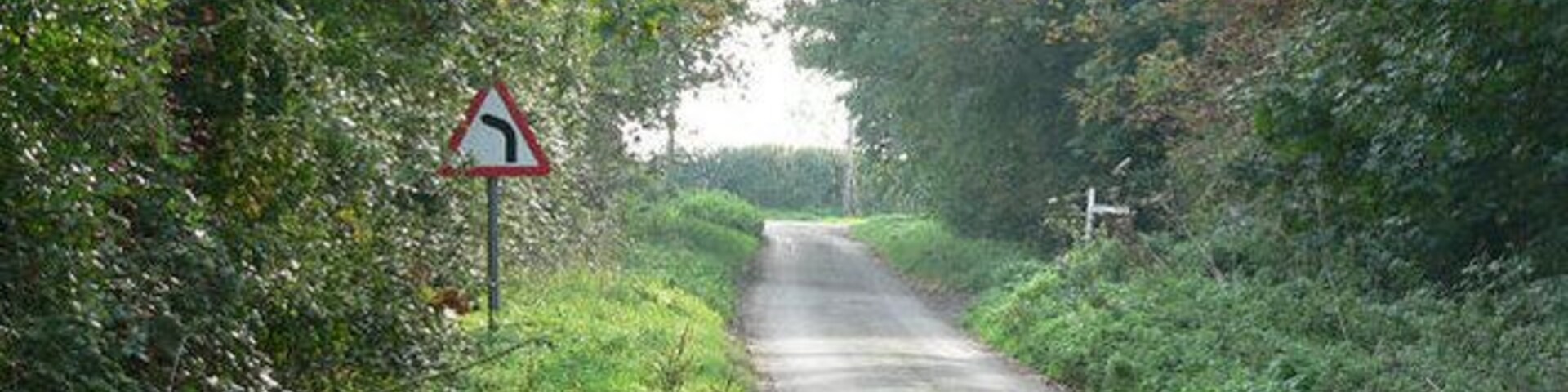The Road Across The Common South of East Tuddenham.