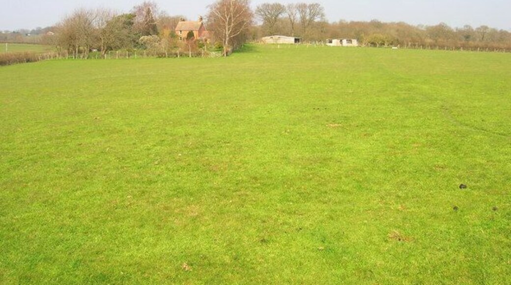 Great Ailies Farm Taken from Weald Way.