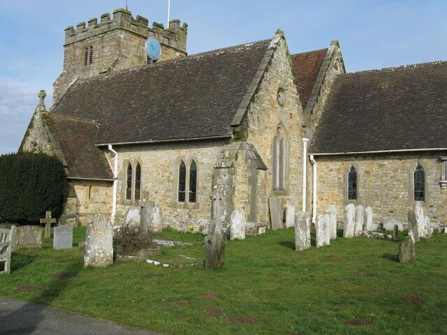 East Hoathly church, near to East Hoathly, East Sussex, Great Britain. And the clock was the right time