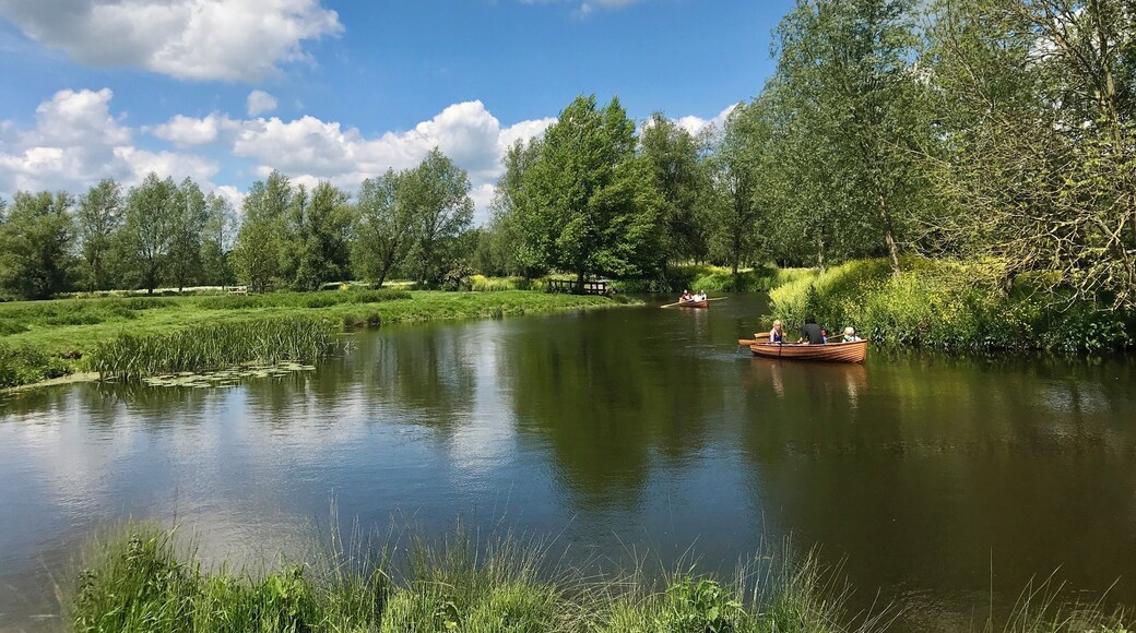 Riverside walk in Suffolk