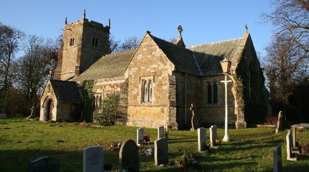 St.Mary's church, East Barkwith, Lincs. Part medieval Perpendicular and part Victorian restorations, St.Mary's is a handsome and well kept church
