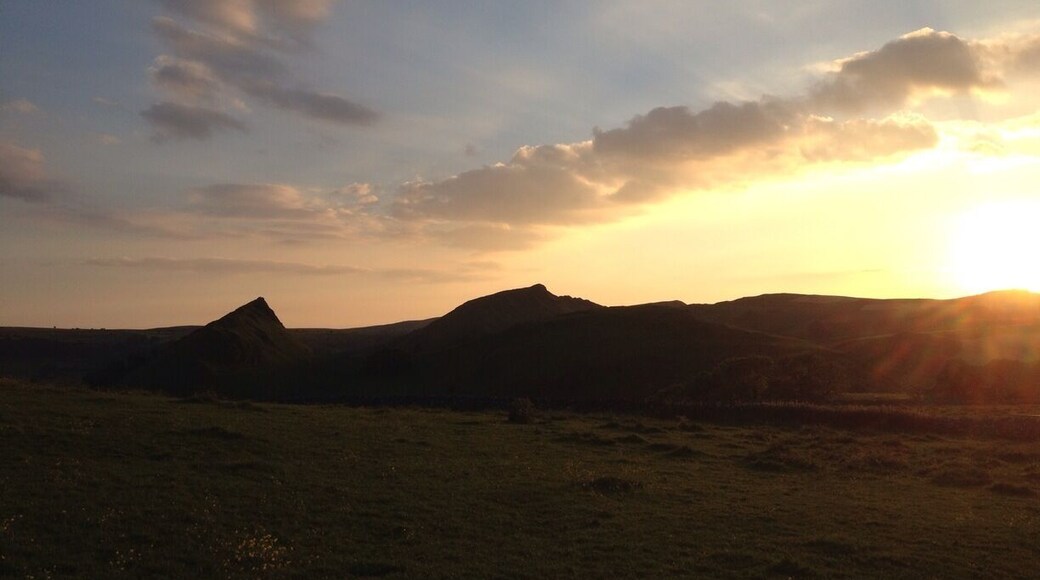 Summer solstice sunset at the Dragon's Back