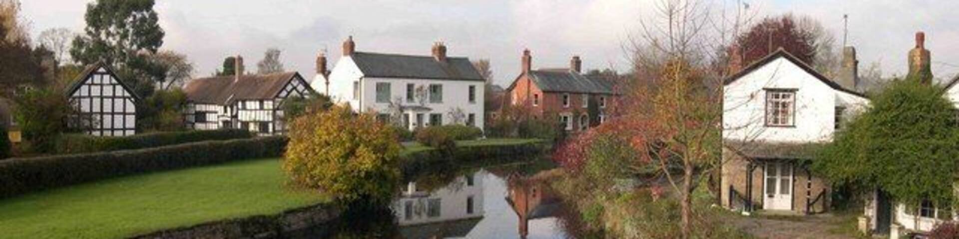 Reflections in the Arrow, Eardisland From the bridge