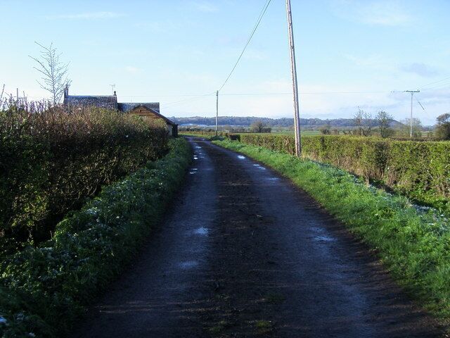 Hayes Road Hayes Road heading to Bartletts Farm