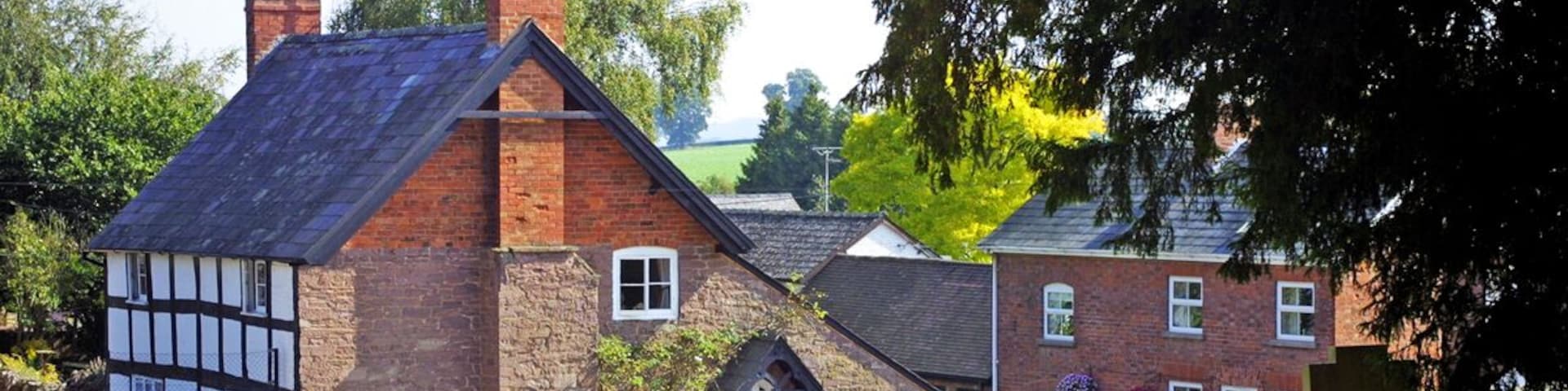Dilwyn is one of several villages in the English county of Herefordshire renowned for their half-timbered houses and cottages.