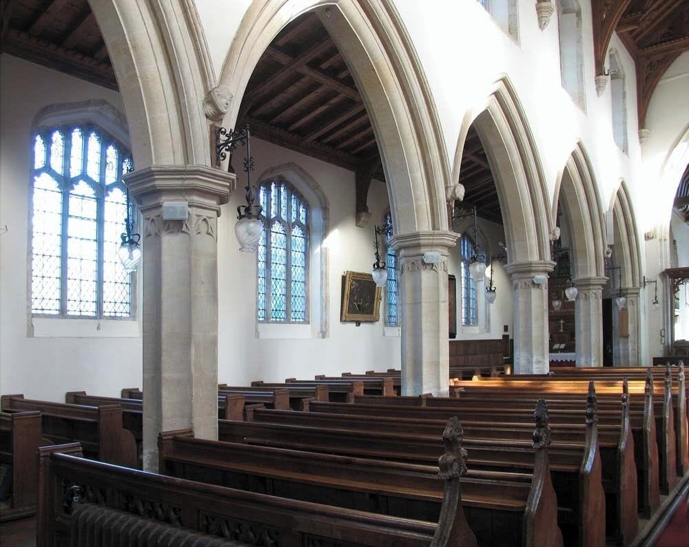 St Nicholas, Dersingham, Norfolk - North arcade