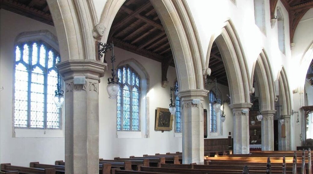 St Nicholas, Dersingham, Norfolk - North arcade