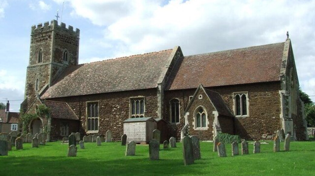 St Mary Denver. The church of St Mary Denver, Norfolk for more info see http://www.norfolkchurches.co.uk/denver/denver.htm for other view see 1450546