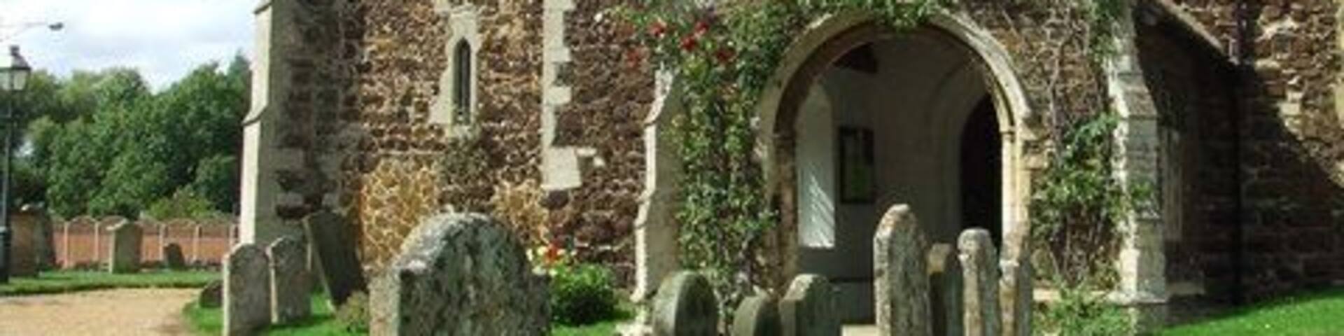 St Mary Denver. The church of St Mary Denver, Norfolk for more info see http://www.norfolkchurches.co.uk/denver/denver.htm and for other view 1427044